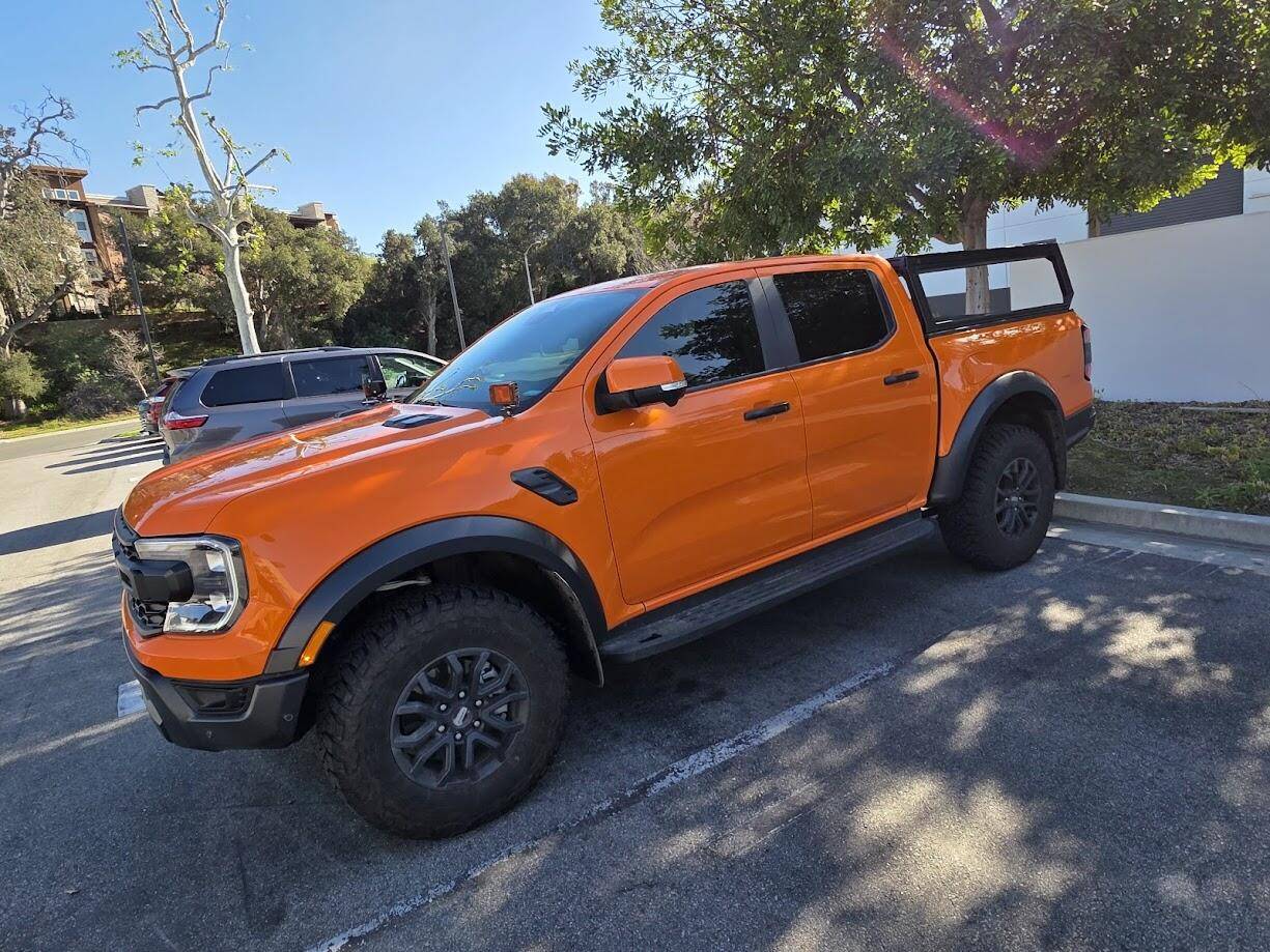 Ford Ranger Sunrise Orange Ranger Raptor Build - Orange County 1
