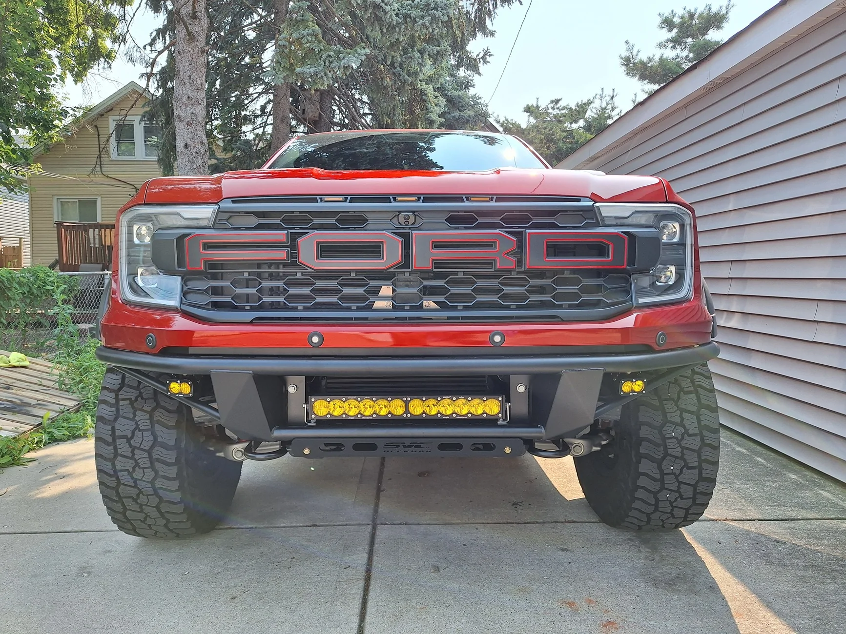 SVC front bumper + lighting installed | Ranger6G - 2024+ Ranger ...