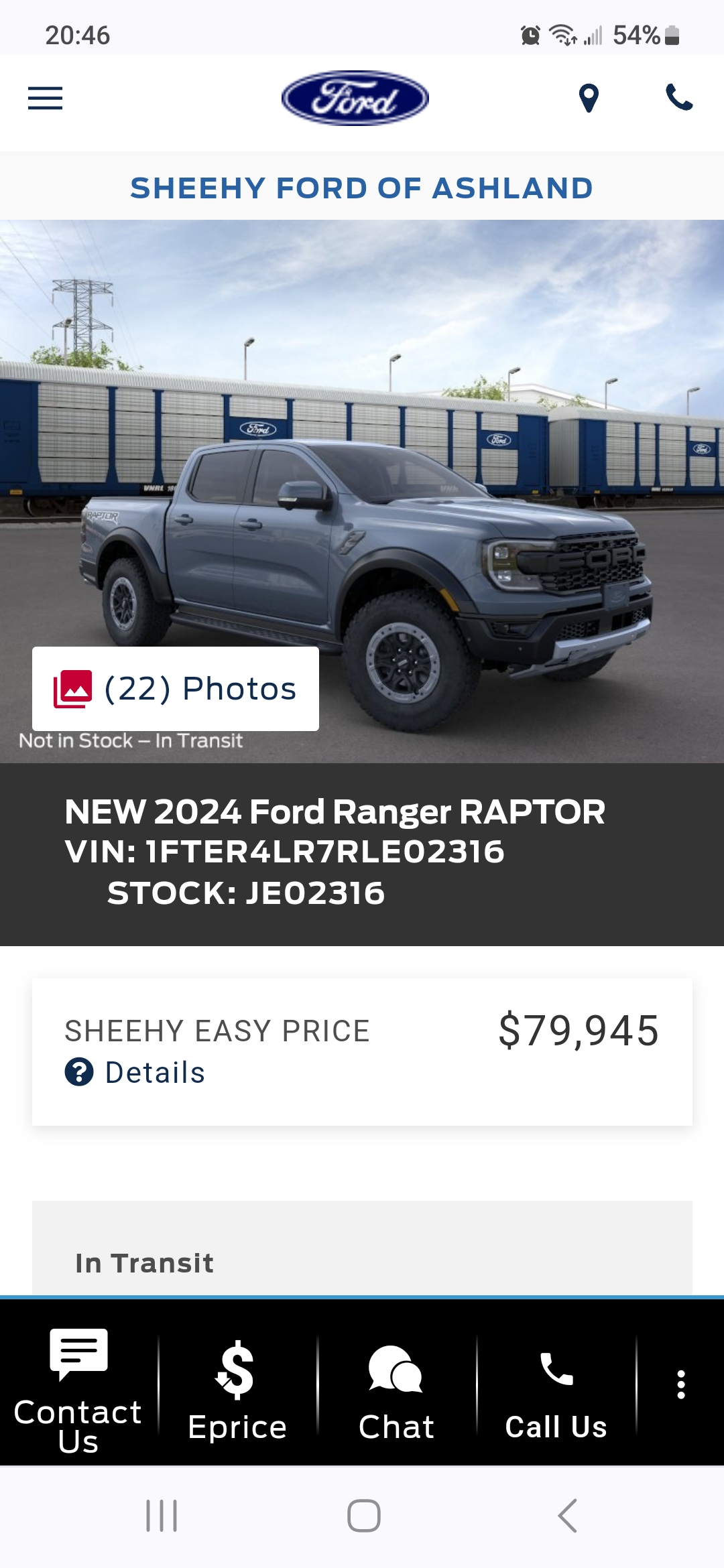 Ford Ranger $20,000 Markup on Raptor 1000003418