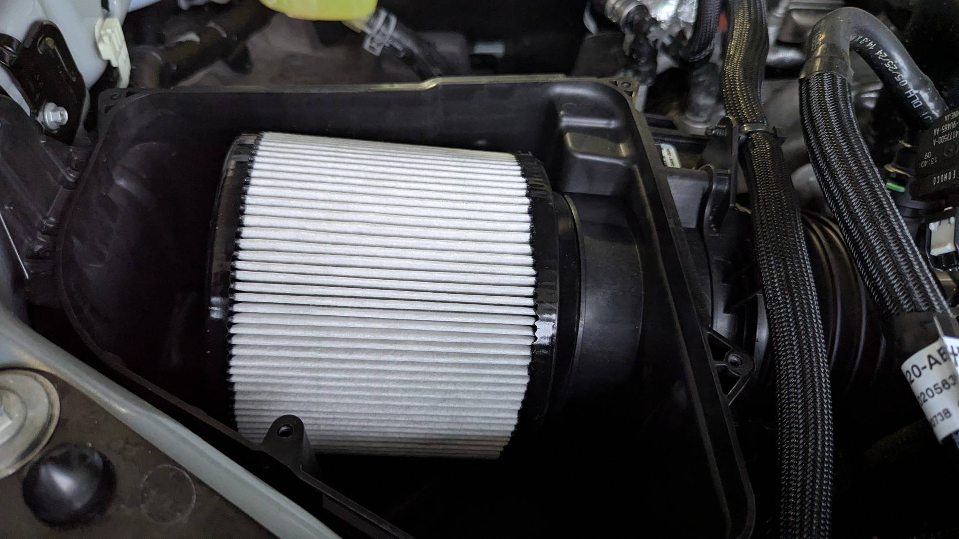Ford Ranger S&B performance filter for the 2.3 Ranger installed 1000005348