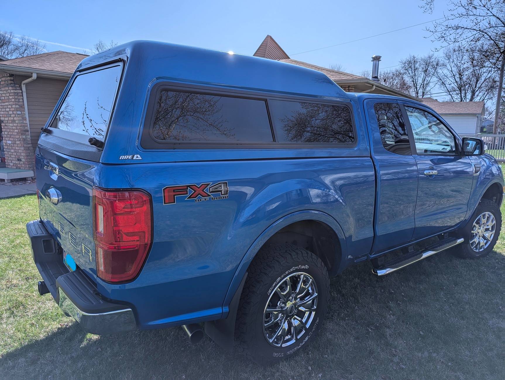Ford Ranger 2022 Ranger Lariat SCAB with Tremor suspension and topper 11