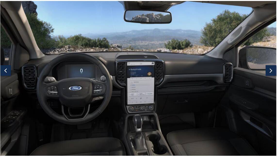 Ford Ranger 10 inch vs 12 inch Infotainment Screen 12 inch Screenshot 2023-06-30 174844