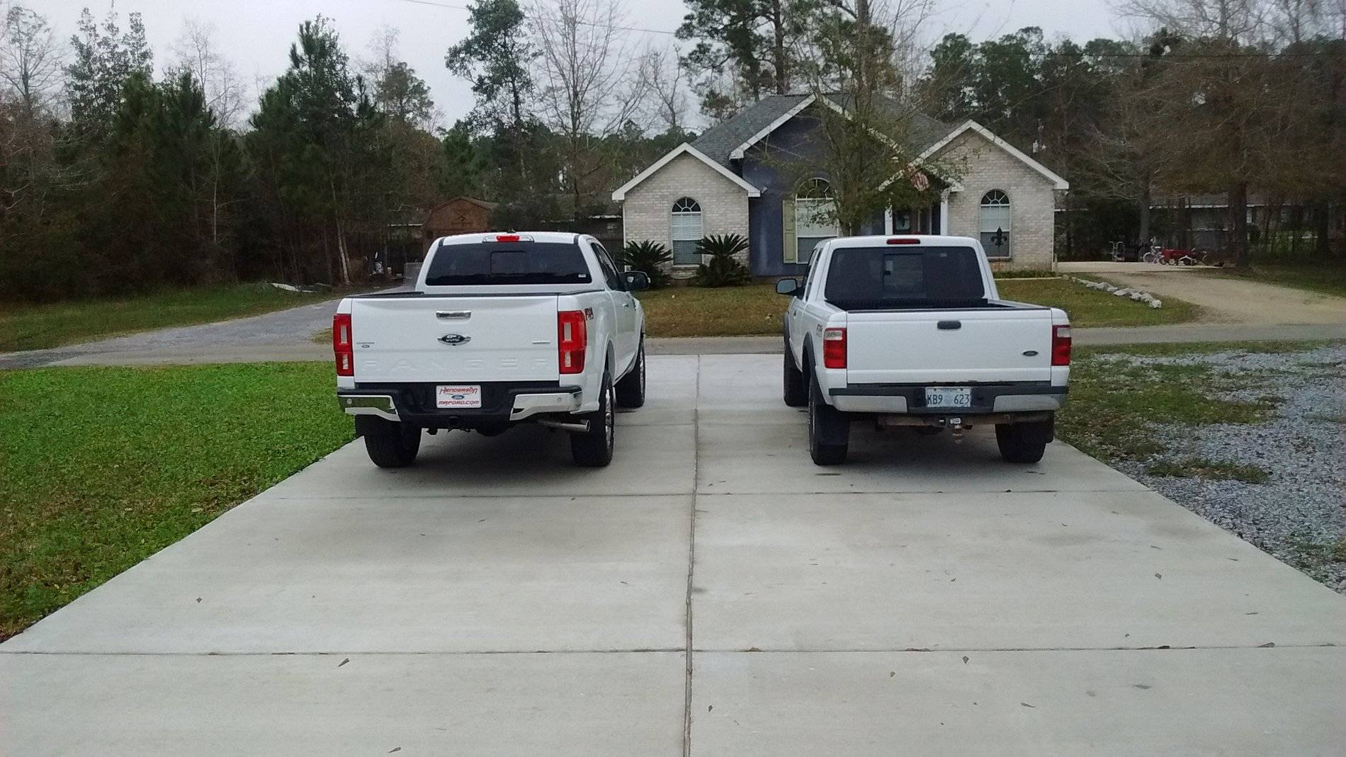 Ford Ranger SupercabS New vs old size comparison 15513714206361882500918