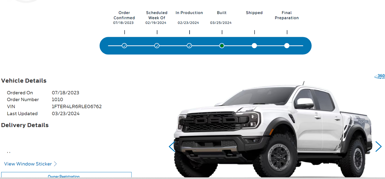 Ford Ranger Poll: Has your Ranger / Ranger Raptor been delivered (or at other stage)?? 1711396241843-lf