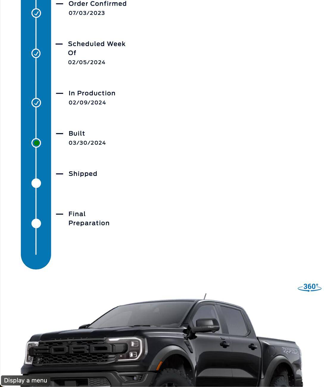 Ford Ranger Order Tracker Status 1711852028902-f