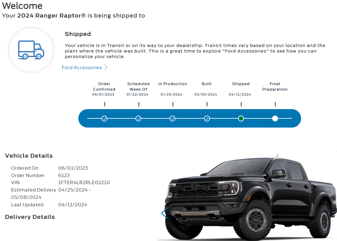 Ford Ranger Order Tracker Status 1713988578367-rw