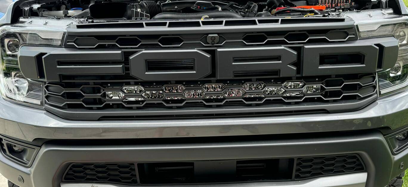 Ford Ranger Raptor LED Stealth Light Bar Installed 1716921607737-rd