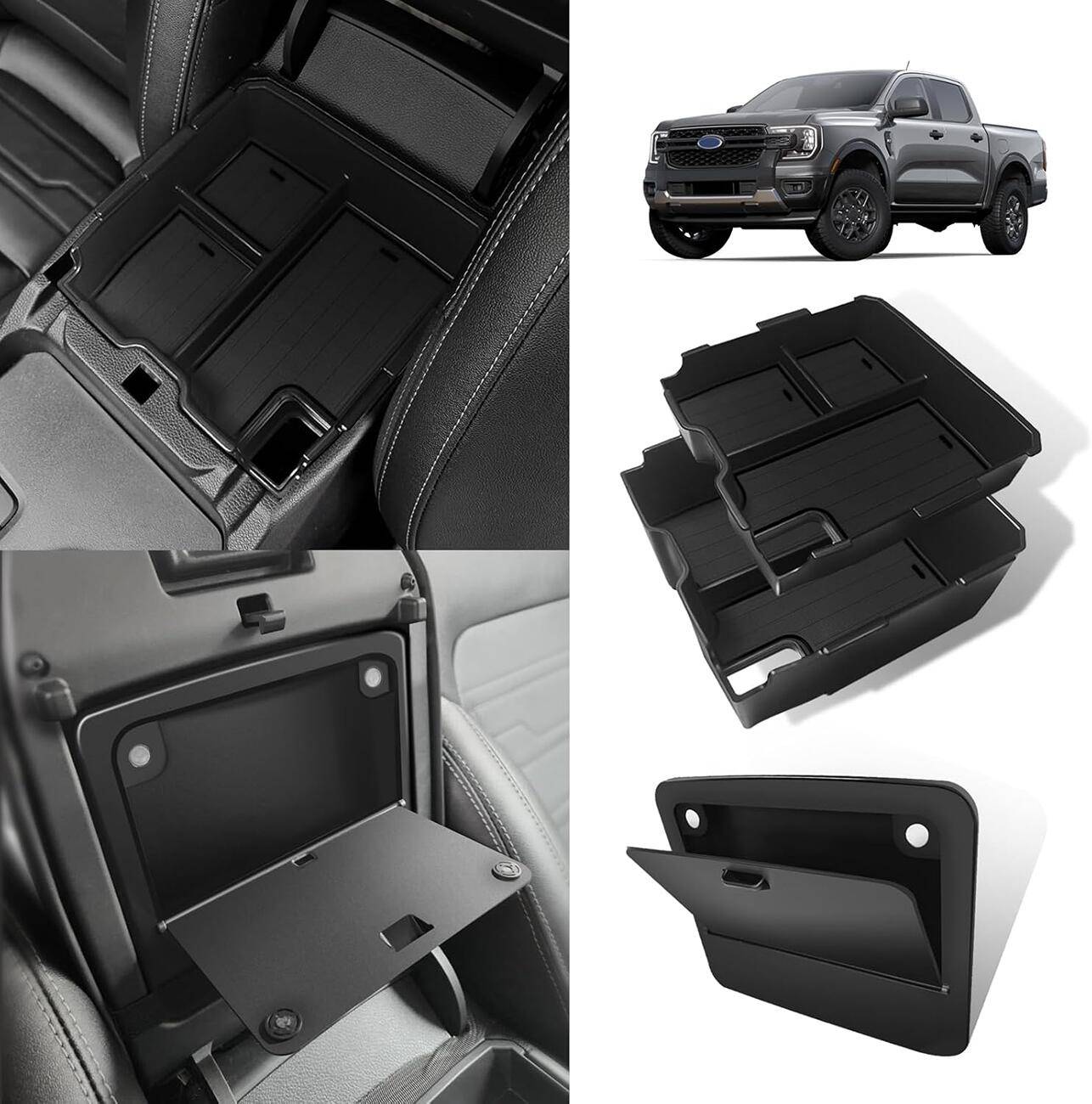 Ford Ranger Introduction: Center Console organizers by Muslogy 1731488918984-w6