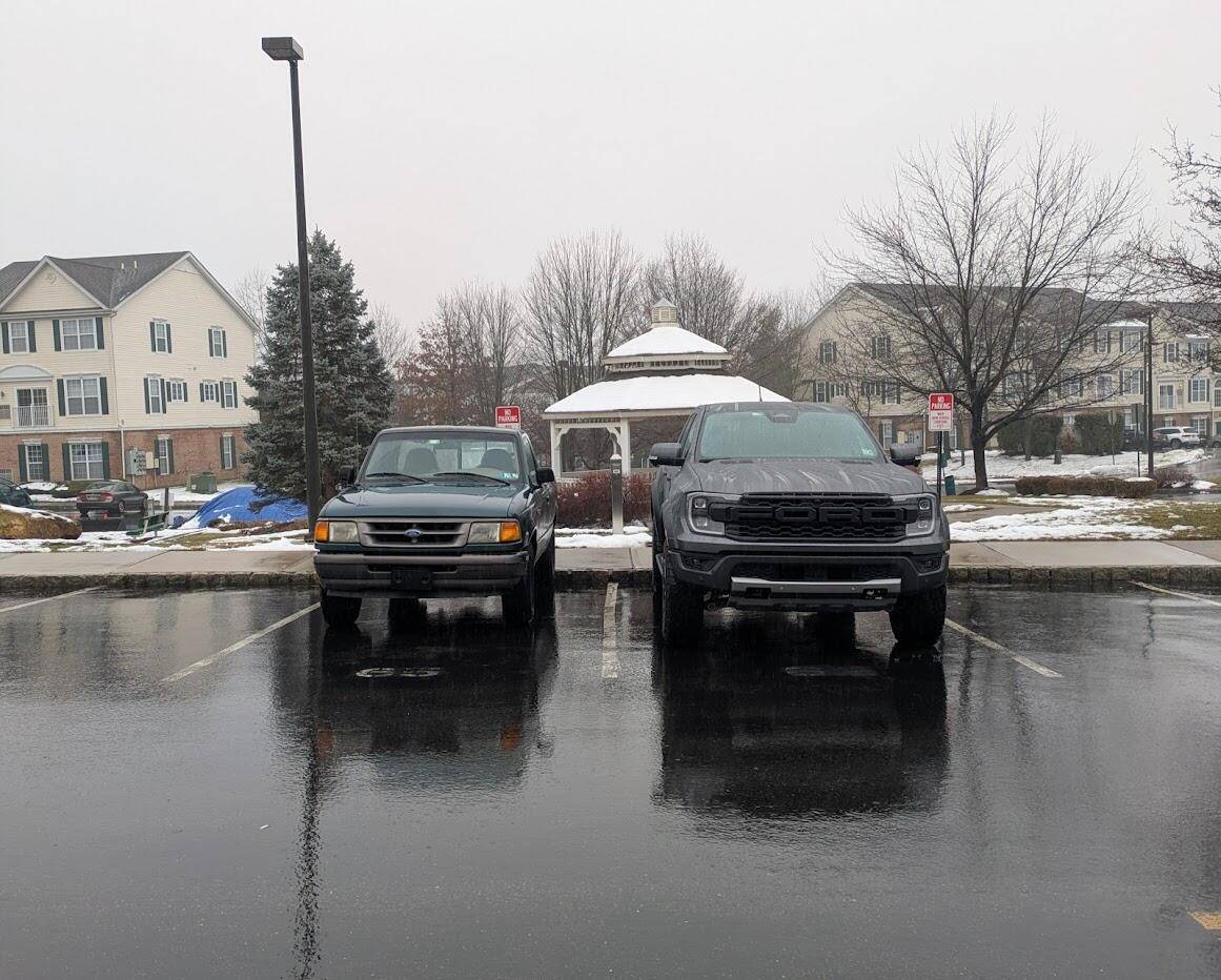 Ford Ranger Size difference old Ranger vs. new 1735576587448-yt