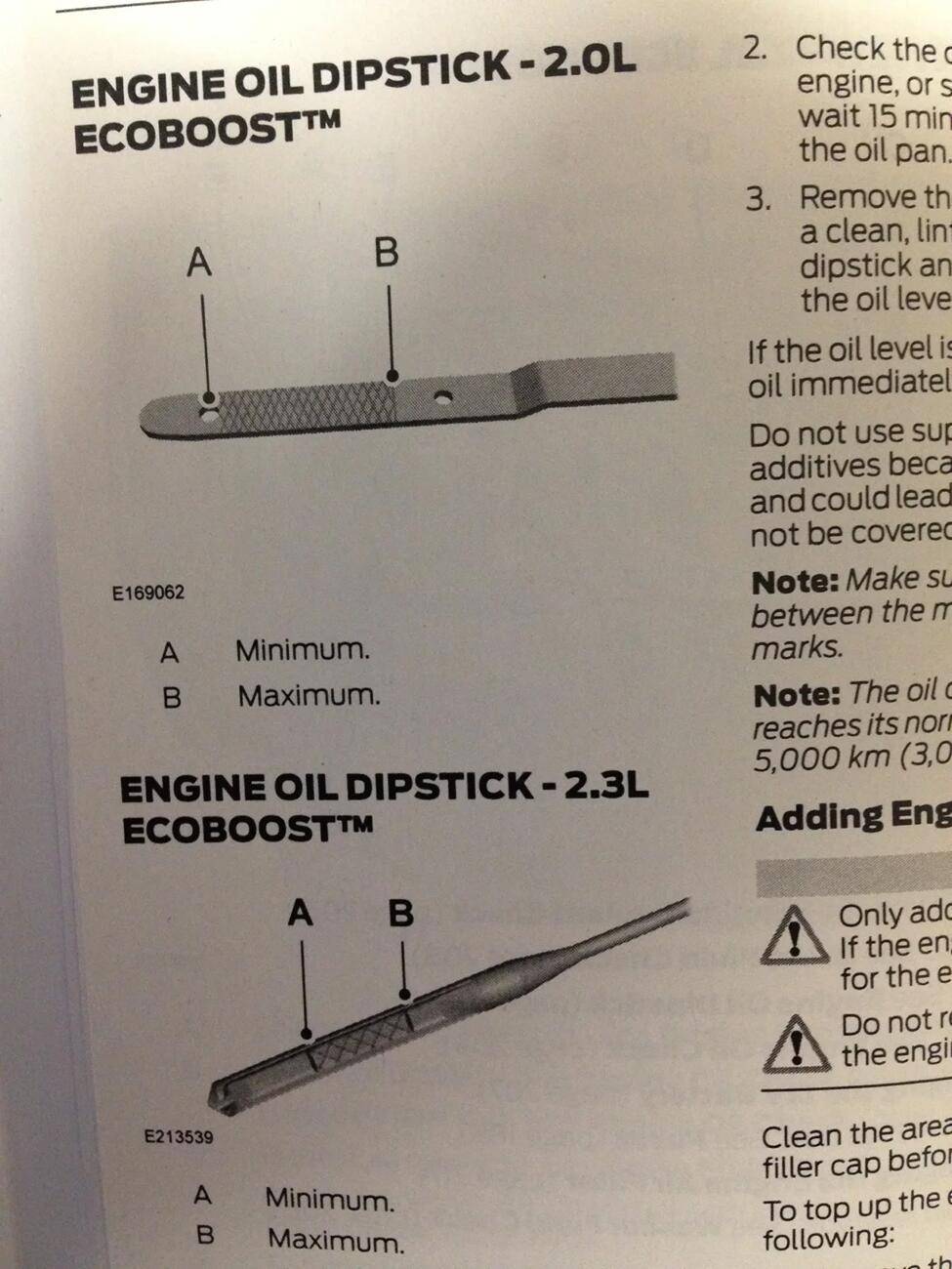 Ford Ranger Oil quantity on dipstick low on new 2024 with 80 miles 1736177784763-fb