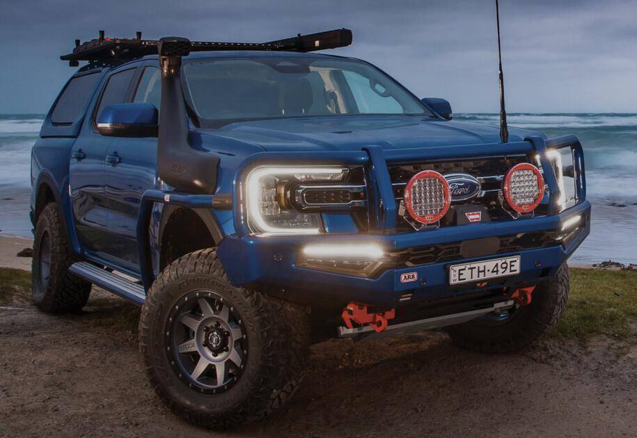 Ford Ranger DD Offroad Front Bumper w/ Bull Bar 1744810299311-d