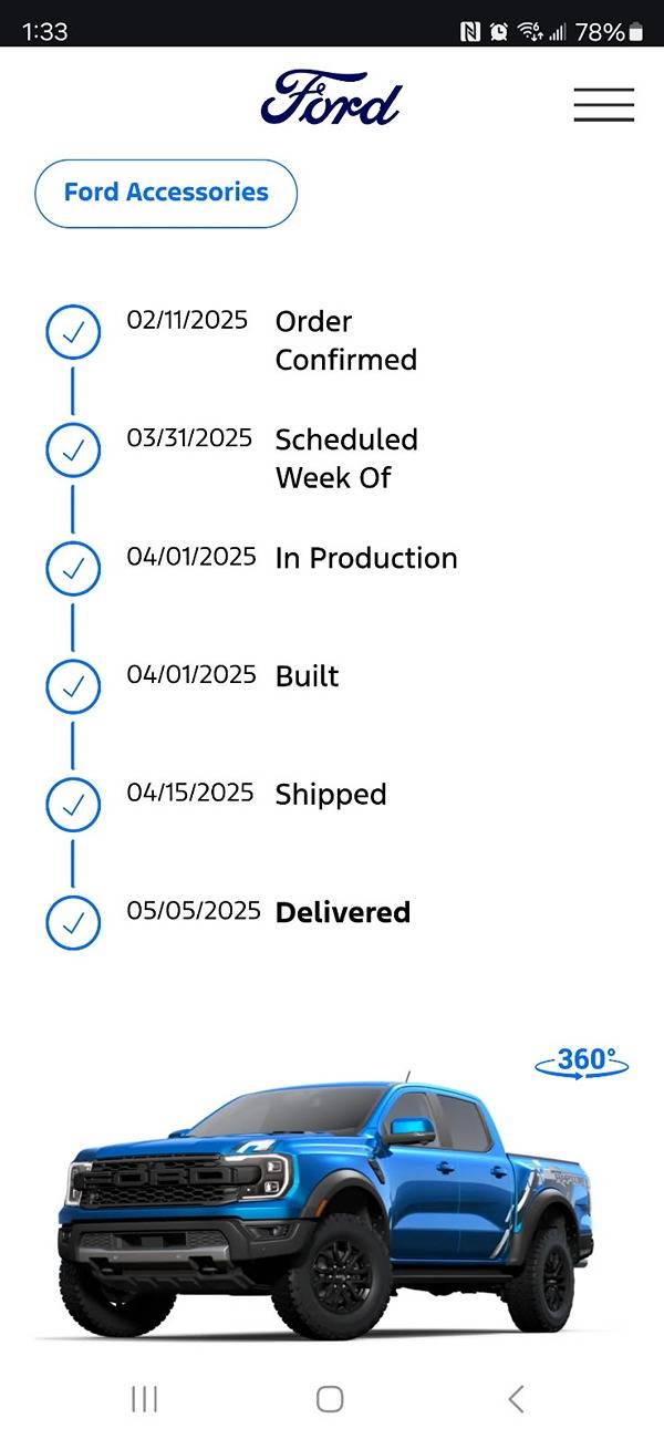 Ford Ranger 2025 Order update 1746457213144-91