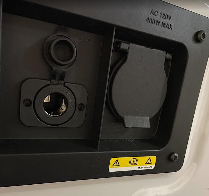 Ford Ranger Added 12V bed outlet on 2025 RR 1750372140260-wl