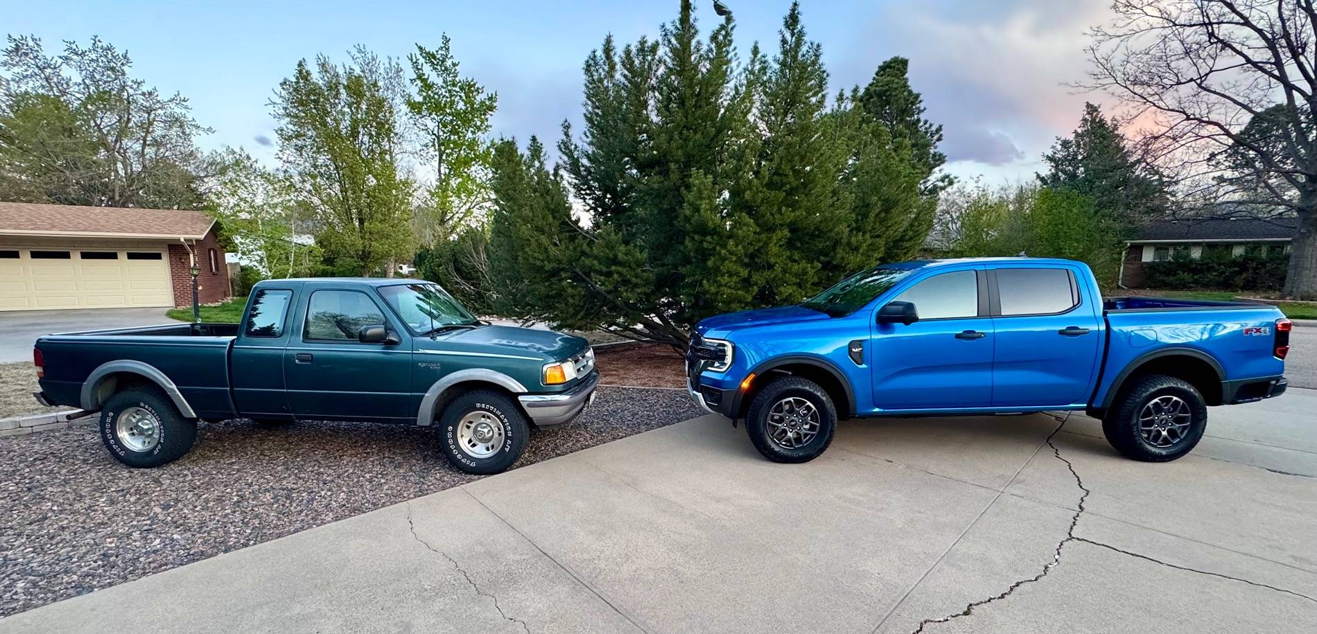 Ford Ranger 🎉 Show Off Your Ranger | Win a FREE Muslogy Upgrade Kit (Custom Mud Flaps + Center Console Storage Box+ Cargo net)! 1996vs2025_1