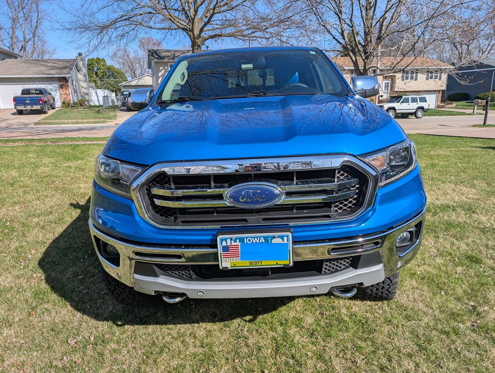 Ford Ranger 2022 Ranger Lariat SCAB with Tremor suspension and topper 2