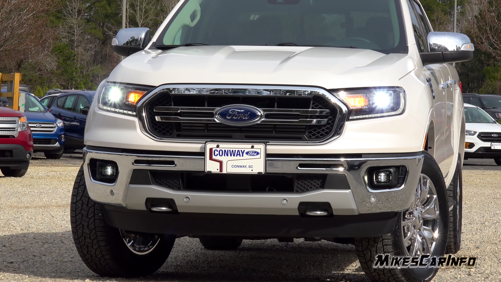 Ford Ranger Lariat Photos/videos with Headlights on 2019 Ford Ranger Lariat - Ultimate In-Depth Look in 4K 2-40 screenshot