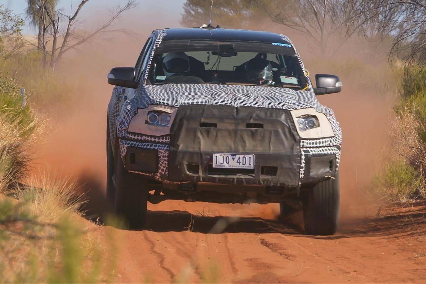 Ford Ranger New Info on 6th Gen 2023 Ranger Engines, Hybrid, Raptor, Release Timing (CarExpert) 2019-Ford-Ranger-Raptor-Development-1