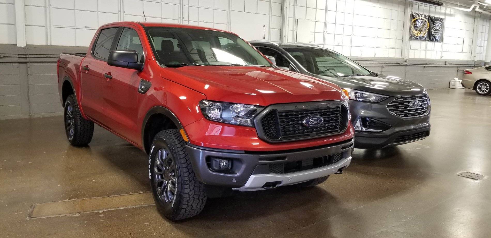 Ford Ranger WxNerd2015's Hot Pepper Red FX4 20190319_170529