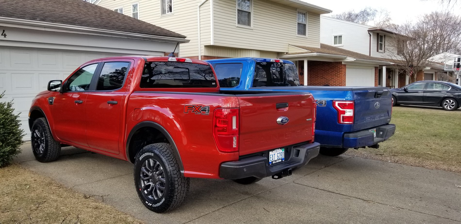 Ford Ranger Couple of Compare Shots - F150, Taco, Colorado 20190319_172919