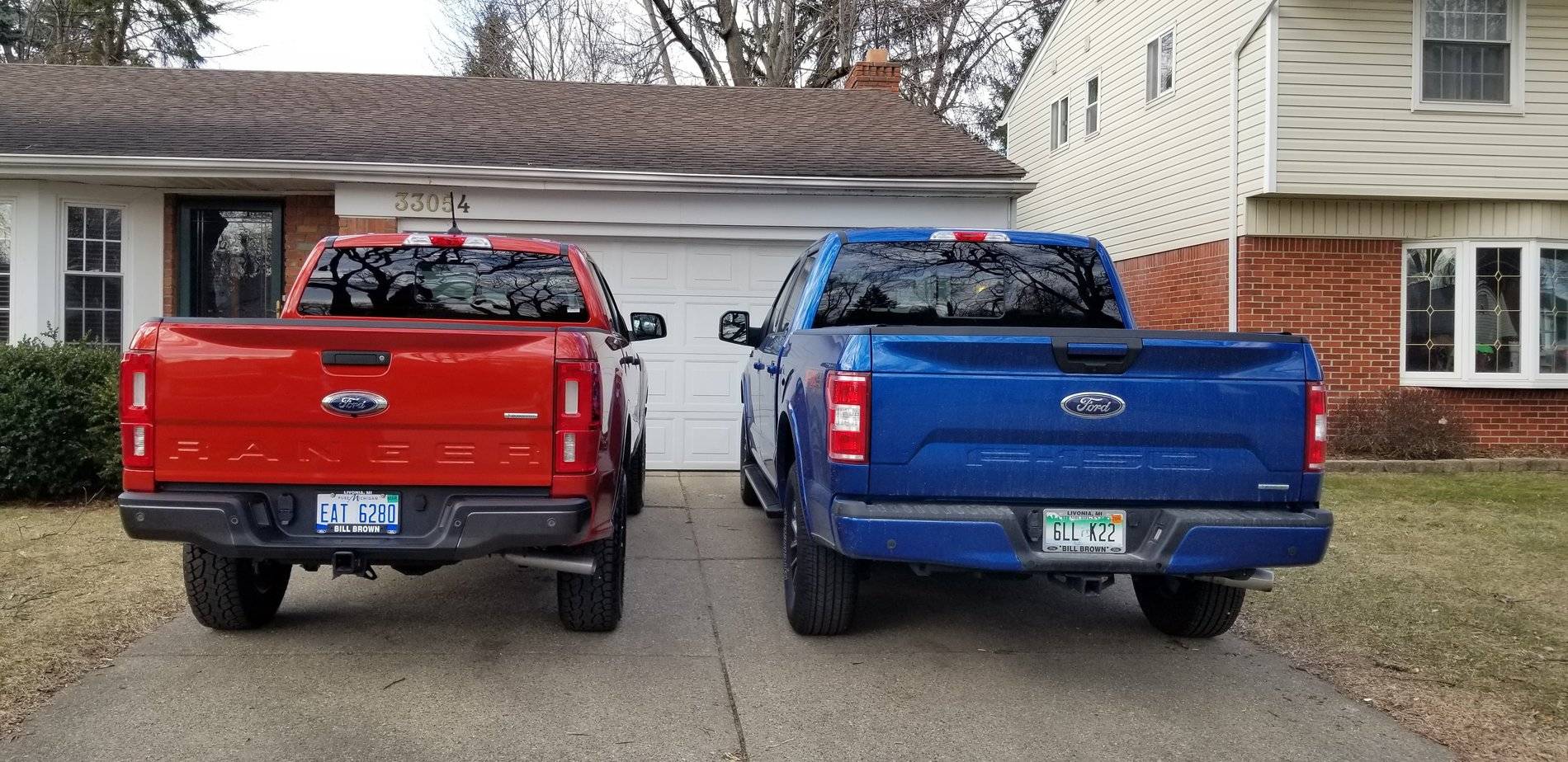 Ford Ranger Couple of Compare Shots - F150, Taco, Colorado 20190319_172945
