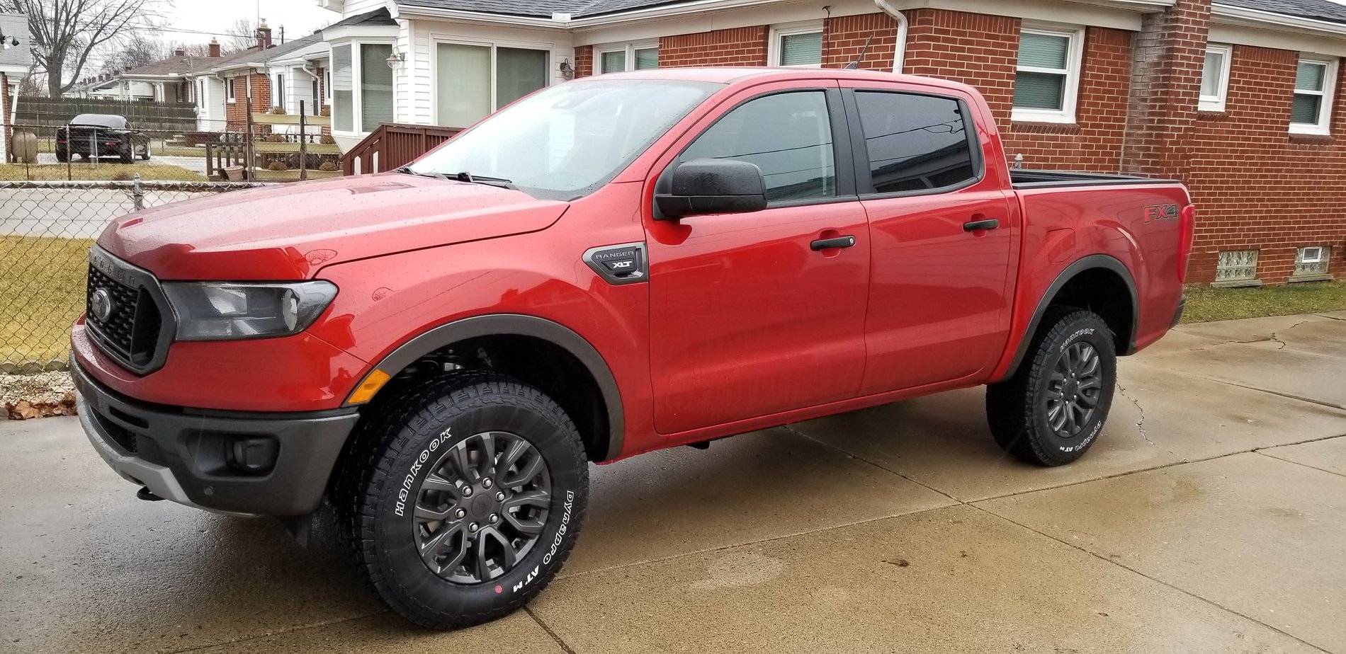 Ford Ranger WxNerd2015's Hot Pepper Red FX4 20190320_181350