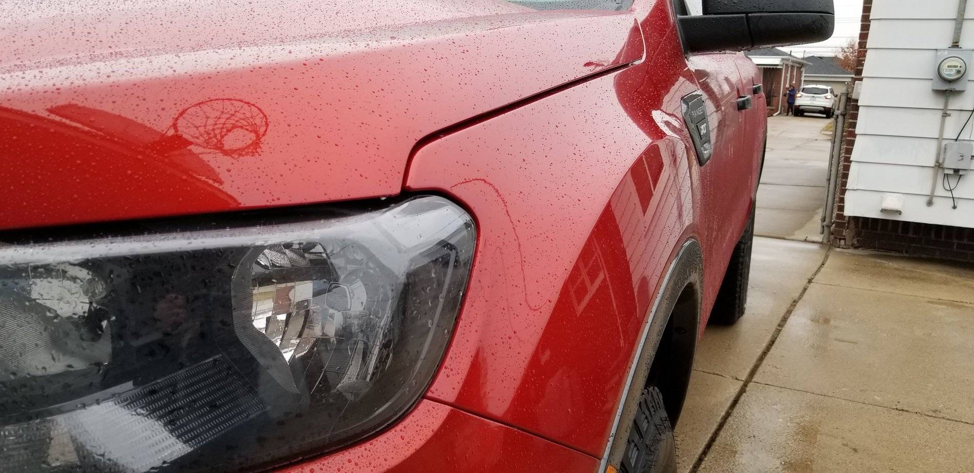Ford Ranger WxNerd2015's Hot Pepper Red FX4 20190320_181400