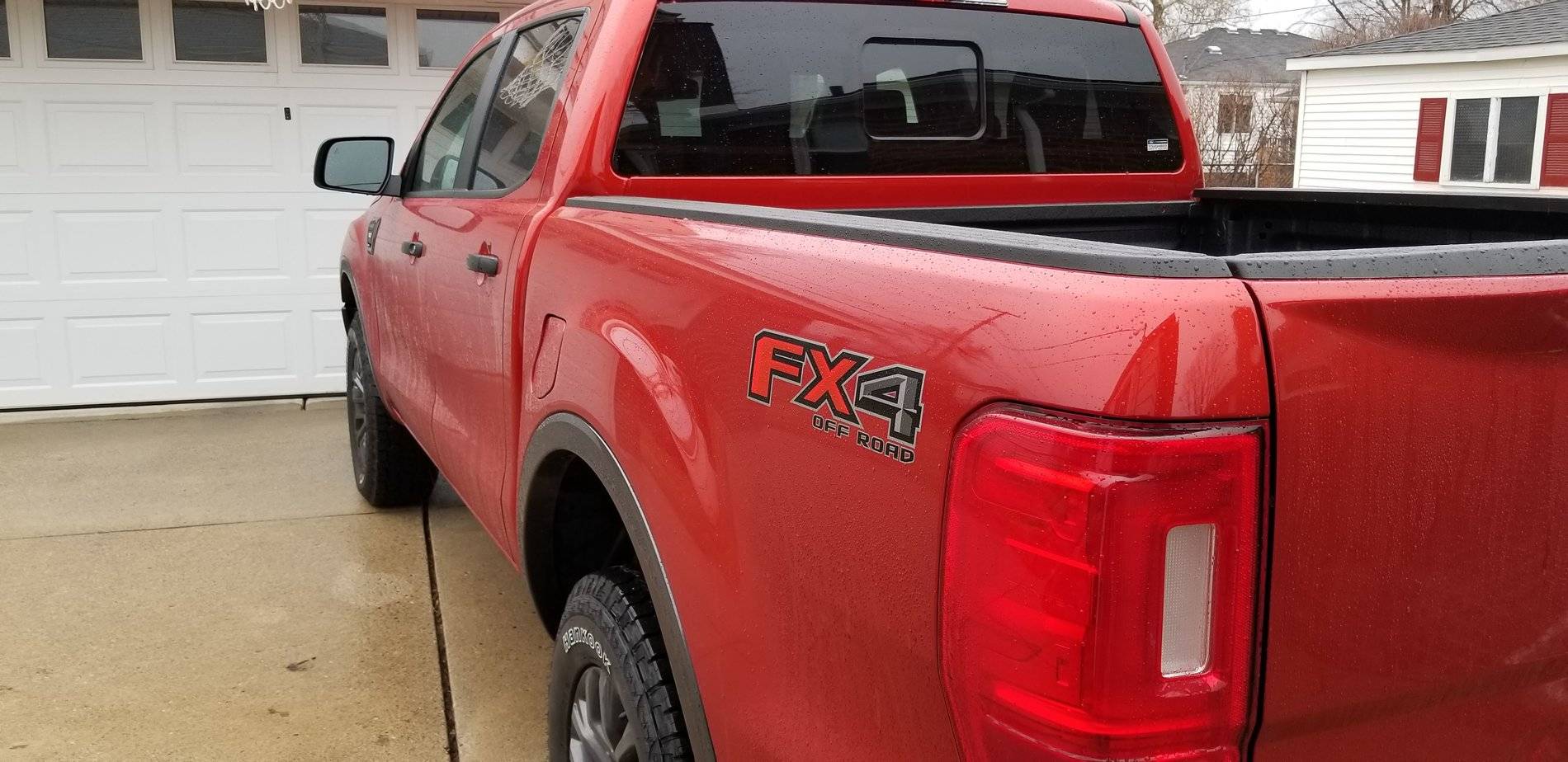 Ford Ranger WxNerd2015's Hot Pepper Red FX4 20190320_181426