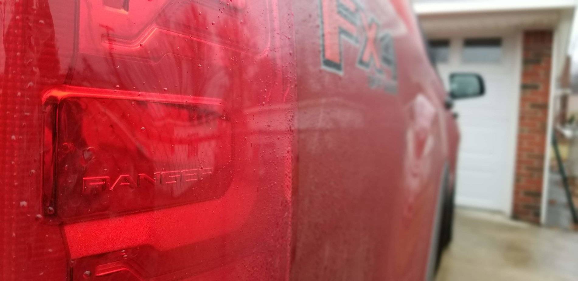 Ford Ranger WxNerd2015's Hot Pepper Red FX4 20190320_181505