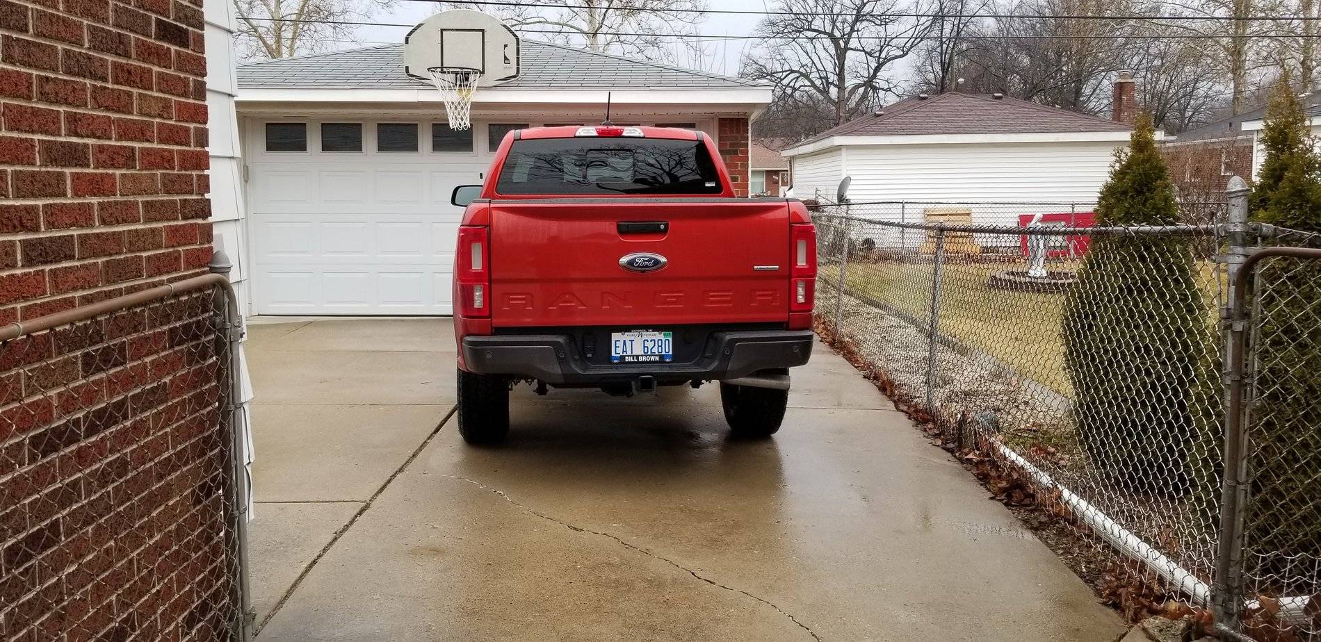 Ford Ranger WxNerd2015's Hot Pepper Red FX4 20190320_181550
