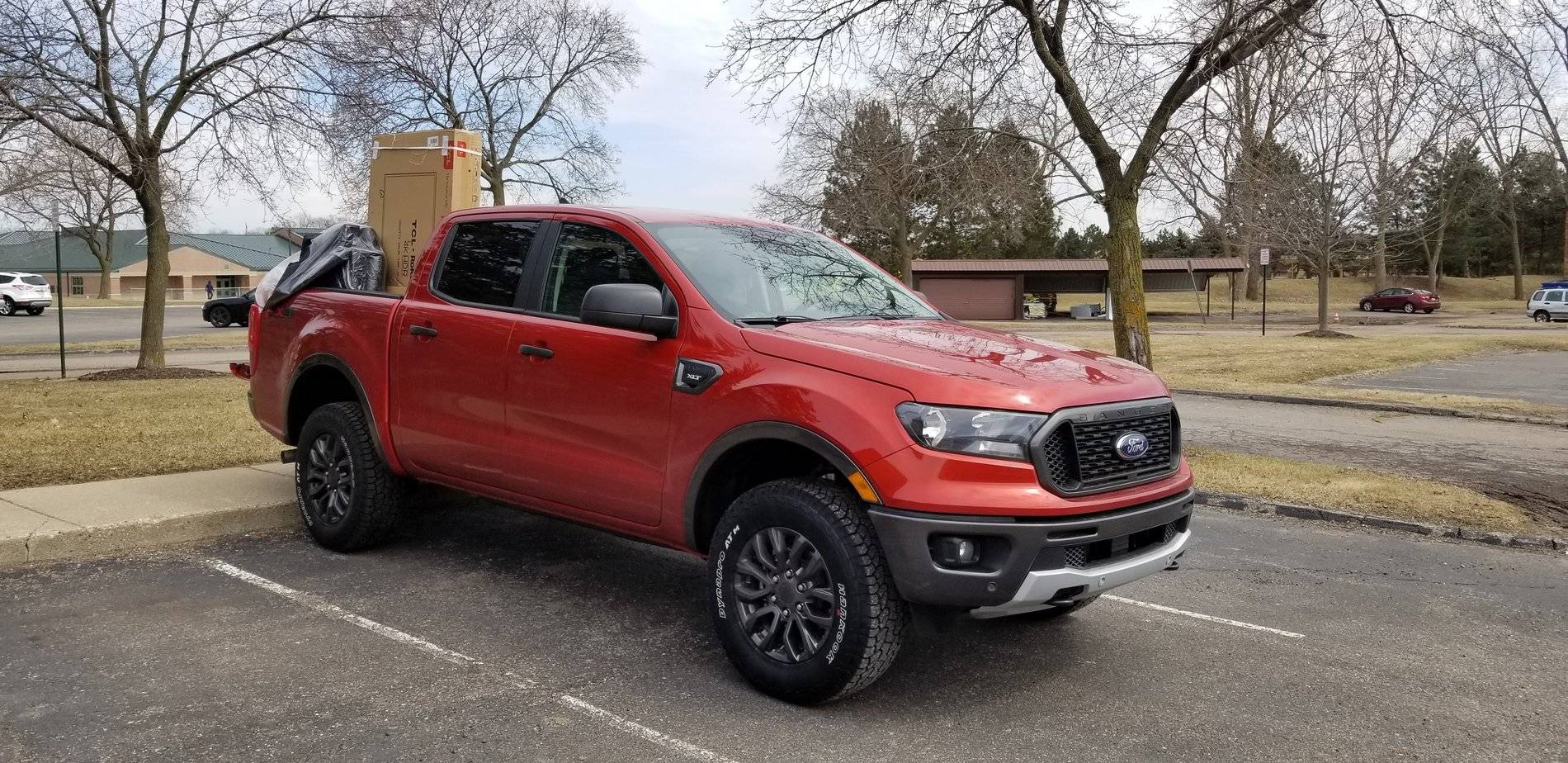 Ford Ranger WxNerd2015's Hot Pepper Red FX4 20190324_135256