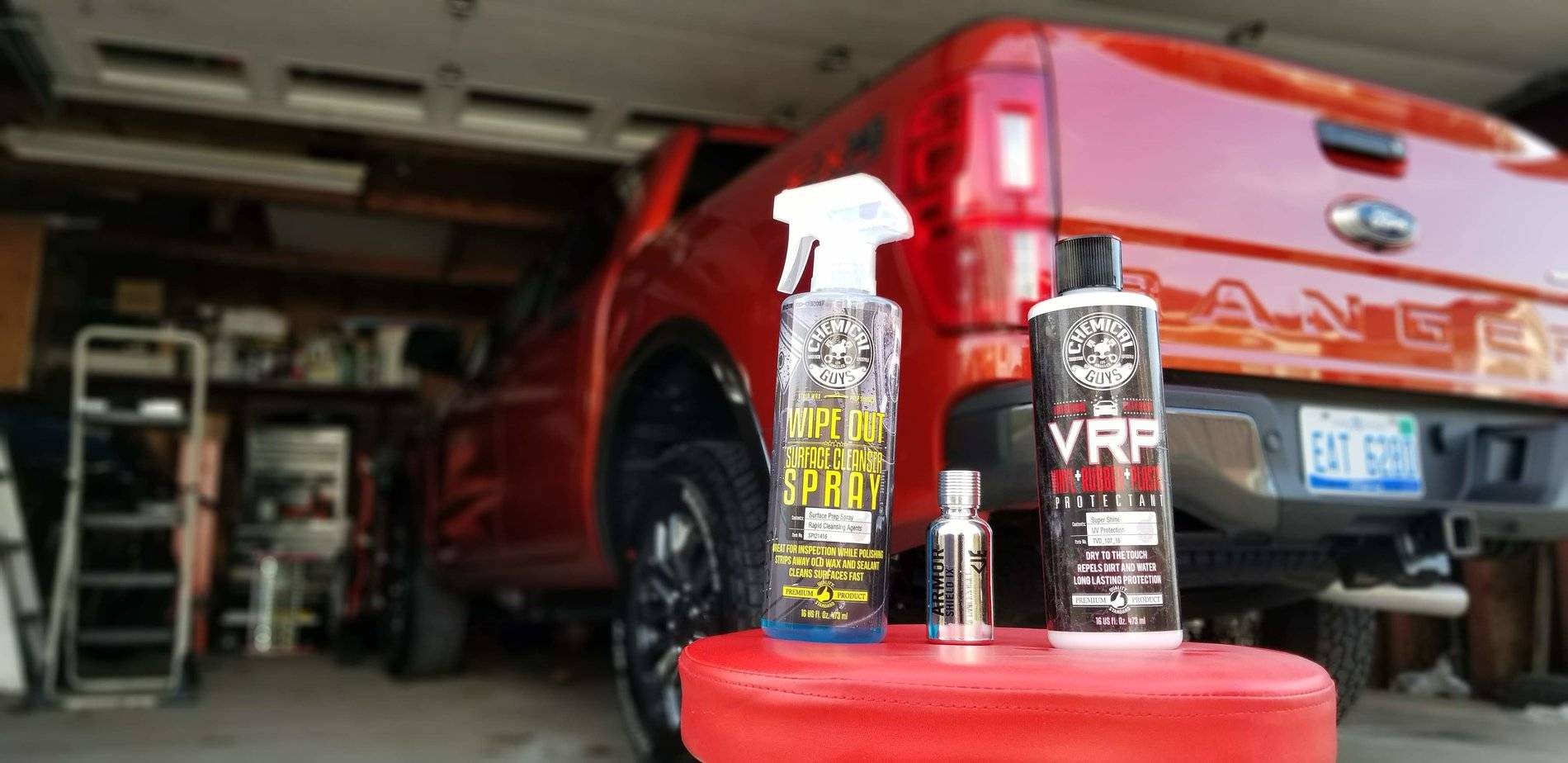 Ford Ranger WxNerd2015's Hot Pepper Red FX4 20190413_182525