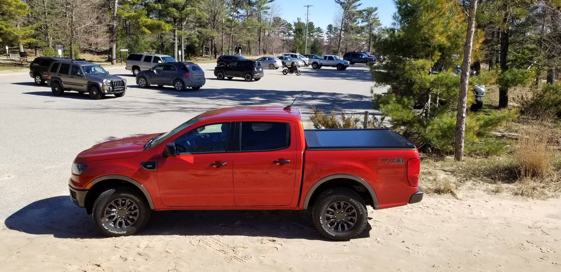 Ford Ranger WxNerd2015's Hot Pepper Red FX4 20190420_162700