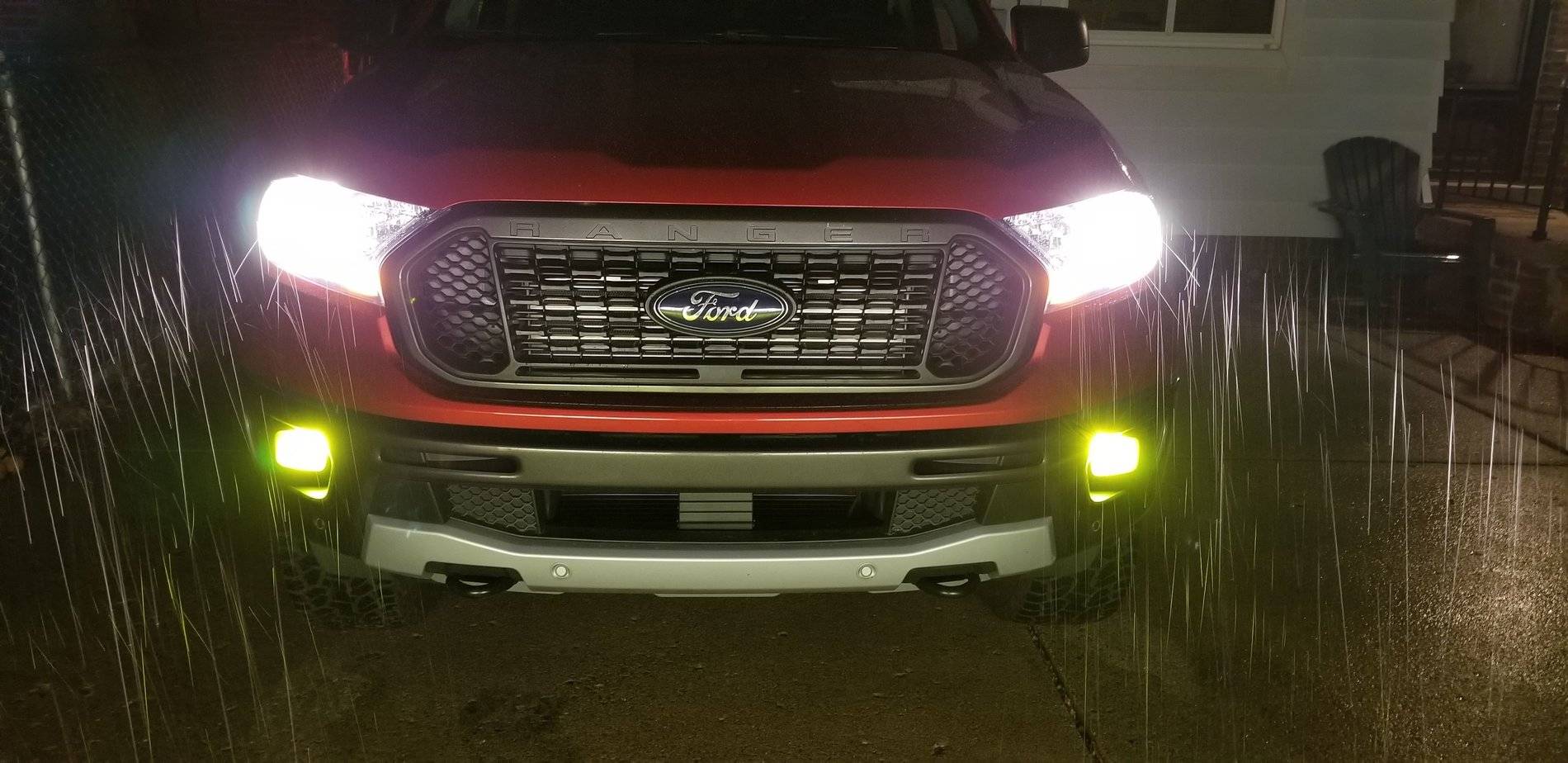 Ford Ranger WxNerd2015's Hot Pepper Red FX4 20190425_211117