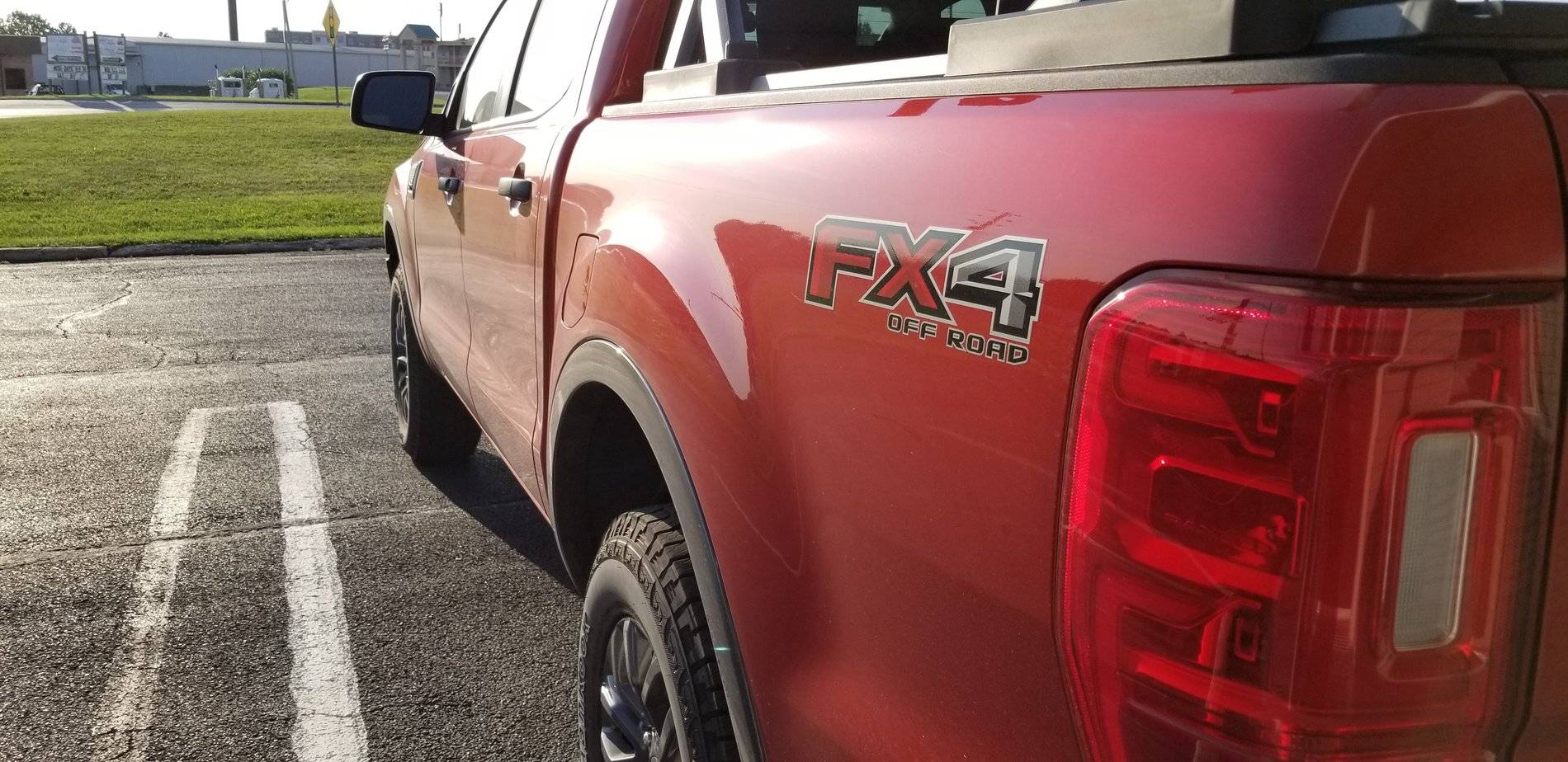 Ford Ranger WxNerd2015's Hot Pepper Red FX4 20190616_192656