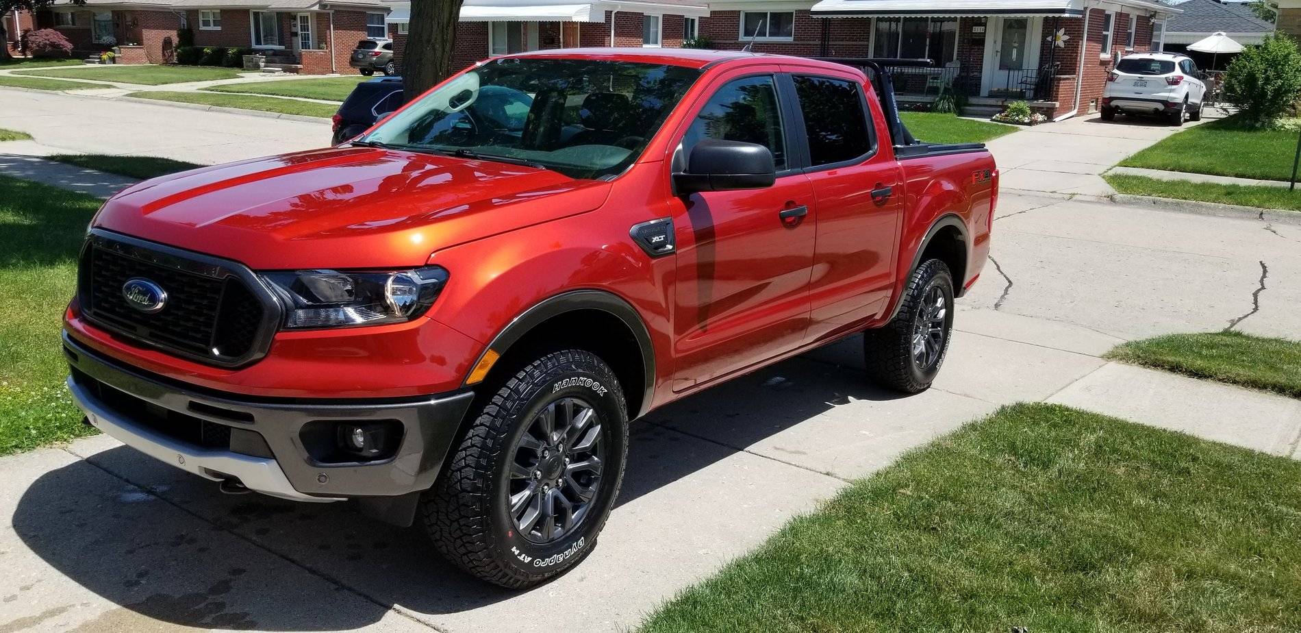 Ford Ranger WxNerd2015's Hot Pepper Red FX4 20190630_125218