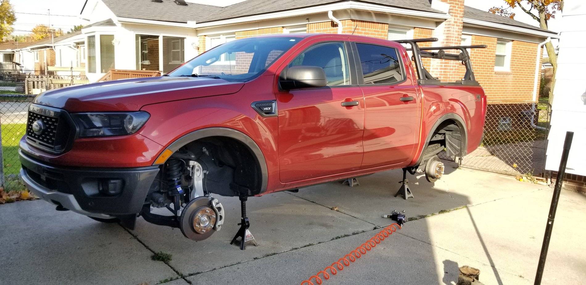 Ford Ranger WxNerd2015's Hot Pepper Red FX4 20191028_162401