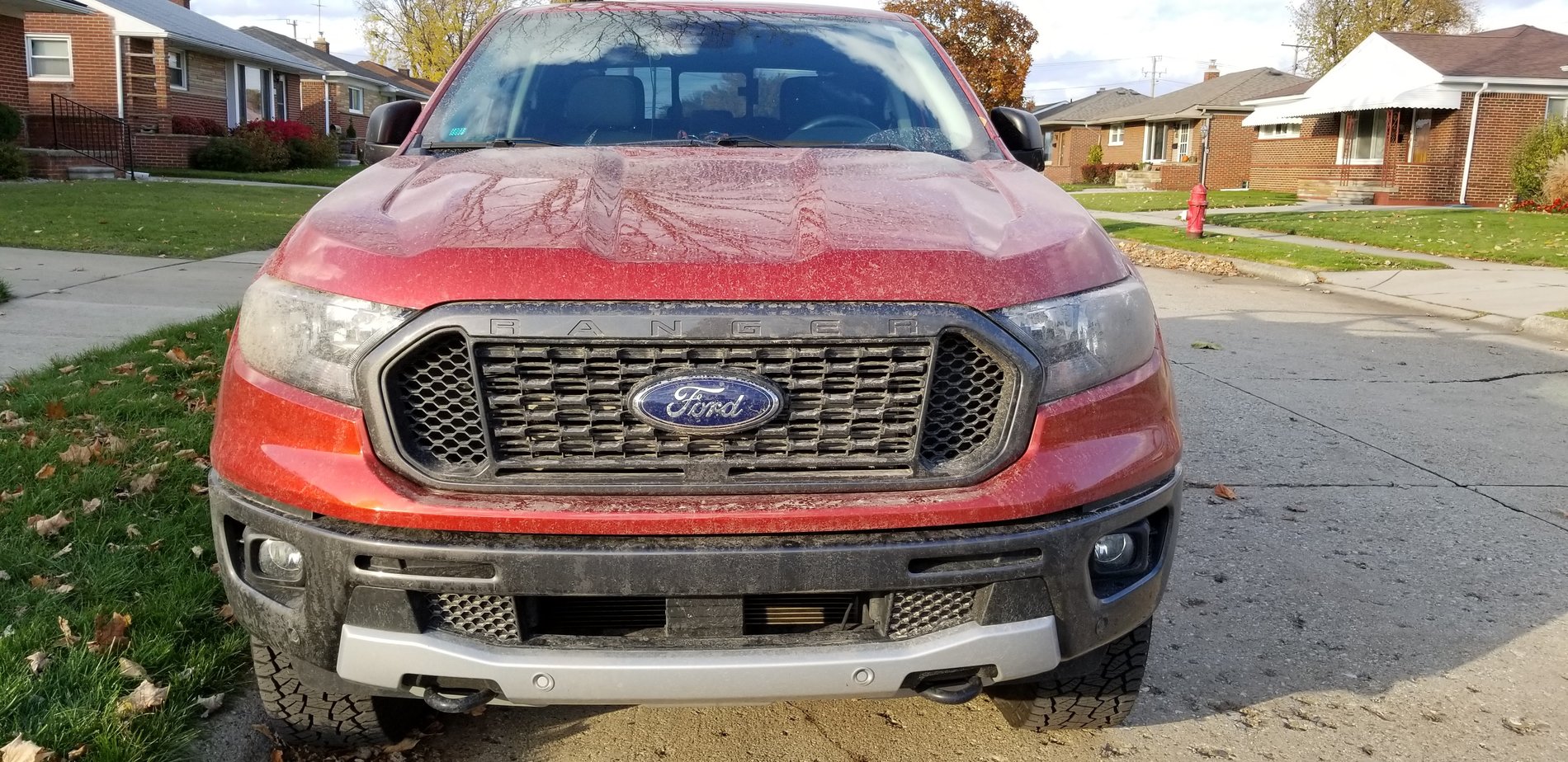 Ford Ranger WxNerd2015's Hot Pepper Red FX4 20191105_154811