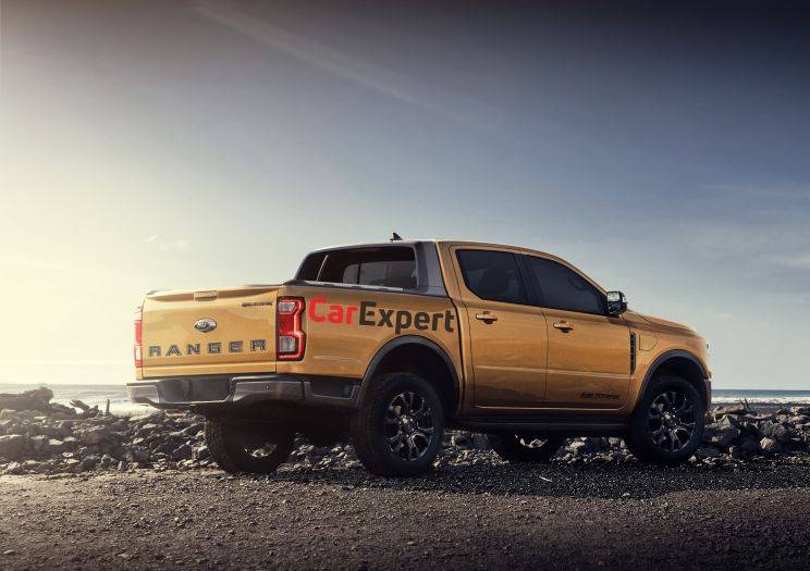 Ford Ranger New Info on 6th Gen 2023 Ranger Engines, Hybrid, Raptor, Release Timing (CarExpert) 2022-Ford-Ranger-Rear