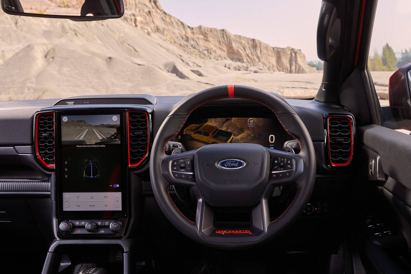 Ford Ranger 2022-2023 Ranger Raptor World Premiere! Wallpapers, Video & Specs 2022_NEXT-GEN_RANGER_RAPTOR_RHD_INTERIOR_33