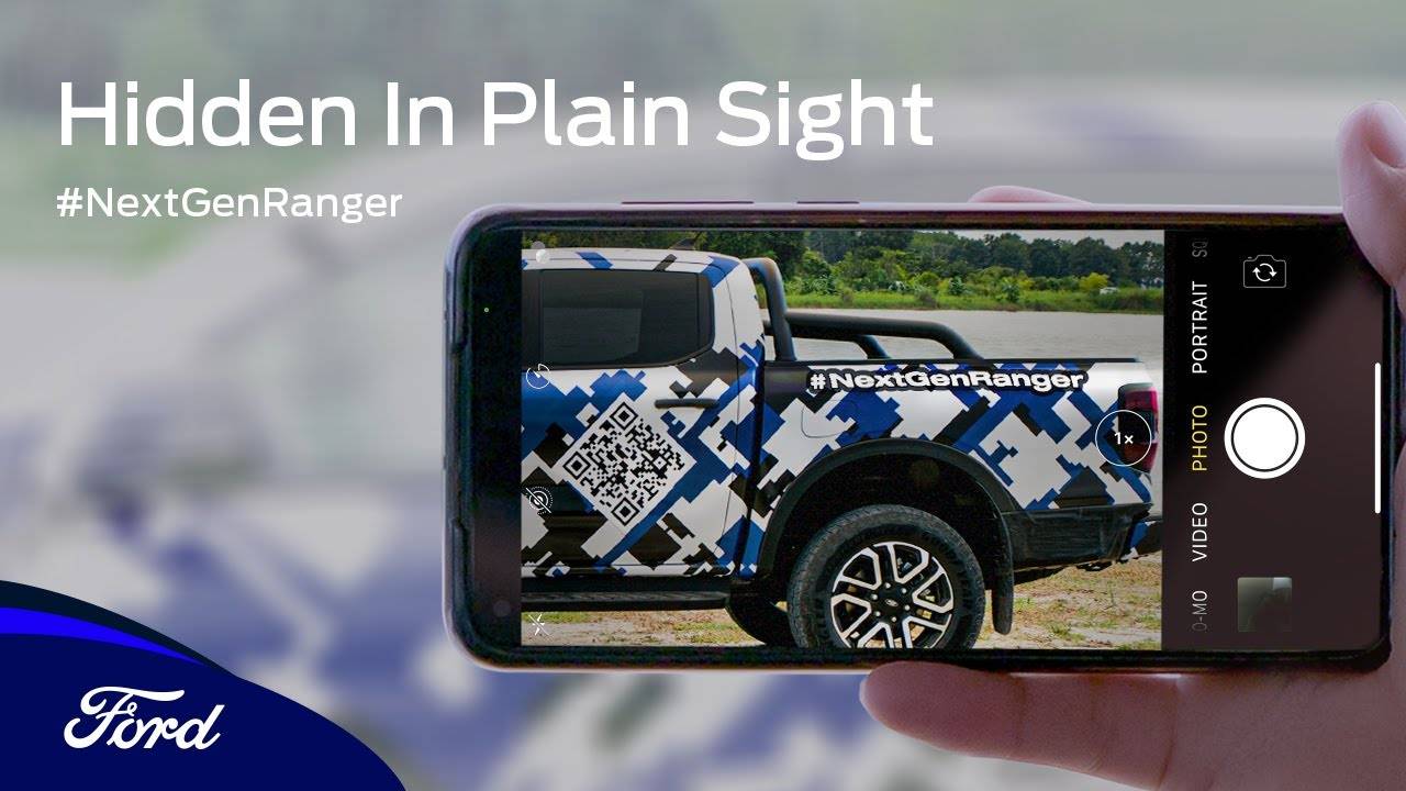 Ford Ranger 2023 Ford Ranger official teaser video gives more previews - "#NextGenRanger Hiding in Plain Sight" 2023-ford-ranger-prototype-australia