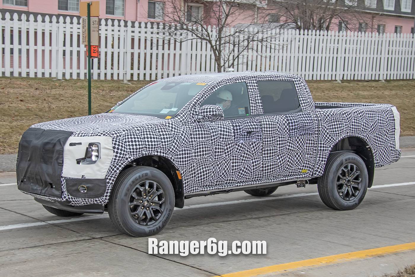 Ford Ranger First 2023 Ranger prototype spotted!! [UPDATED with more close-up photos] 2023-Ford-Ranger-Spied-10