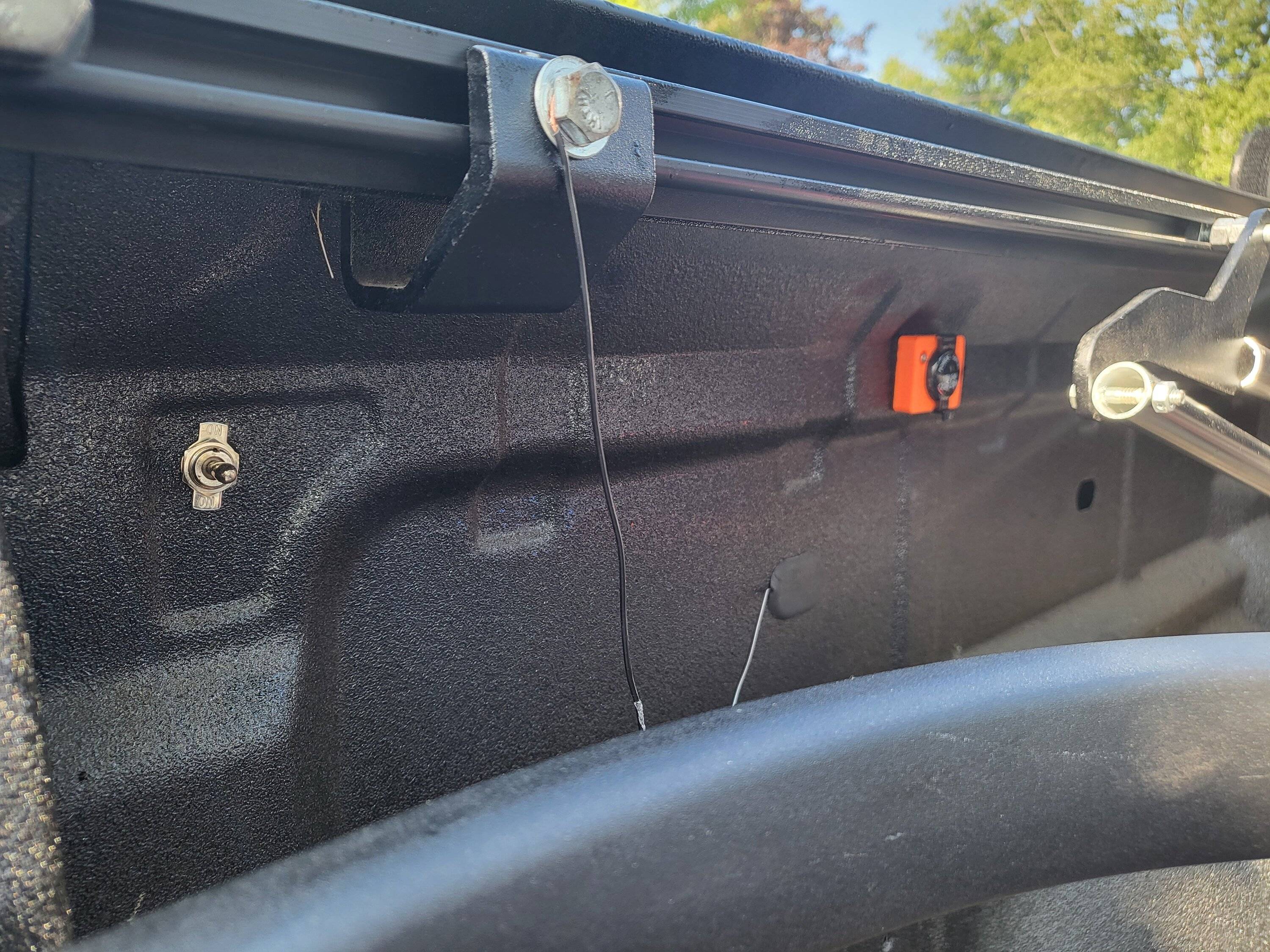 Ford Ranger Added the Wolf Haus power (and lighting) to the bed 20230828_103255