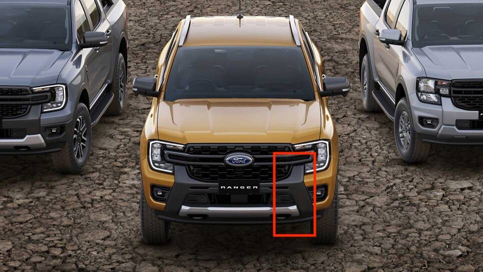 Ford Ranger North American 2024 Ranger spied! 2023F