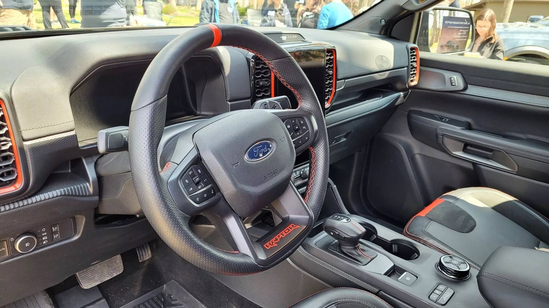 Ford Ranger Azure Gray Metallic Ranger Raptor vs. F-150 Raptor comparison photos 2024-Ford-Ranger-Raptor-CarScoops-214