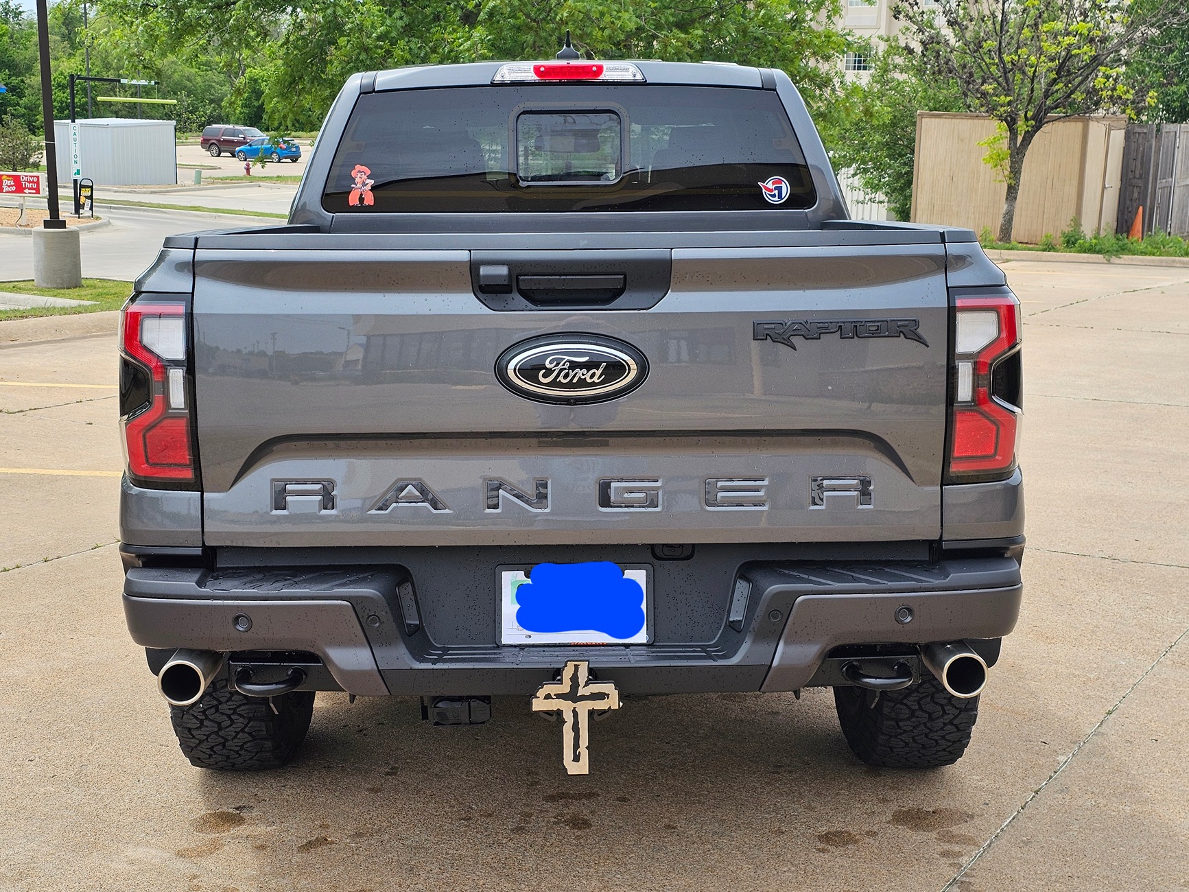 Ford Ranger Finally picked up my 2024 Ranger Raptor today... oh what fun!!!! Mods already 20240420_130914