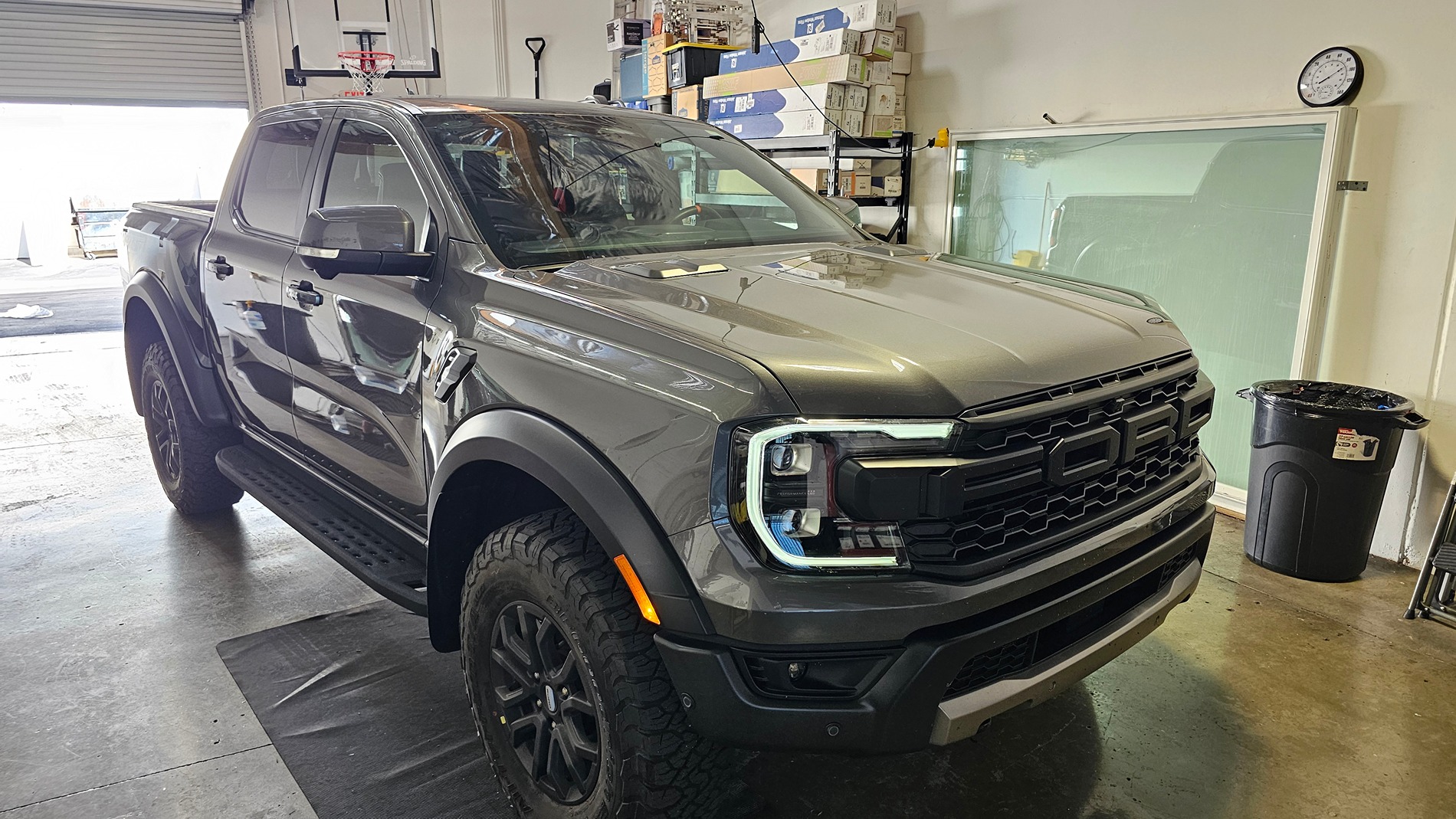 Ford Ranger Window Tinting -- 20% to match the rear window factory tint? 20240501_154506