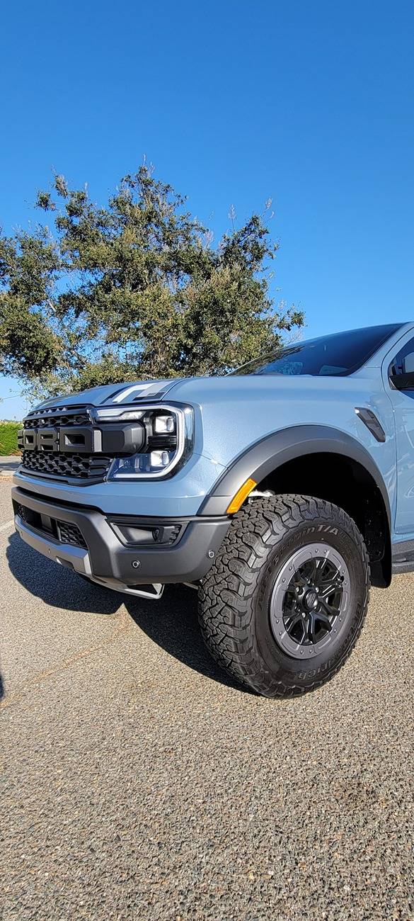 Ford Ranger 2024 Ranger Raptor-Will it need a leveling Kit 20240829_172703_resized