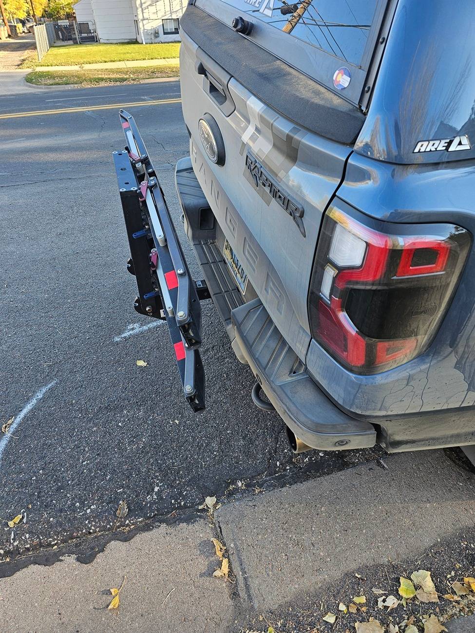 Ford Ranger Hitch Mount Bike Racks - What Clears the Tailgate? 20241012_084251