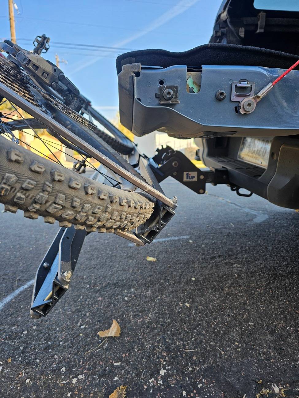 Ford Ranger Hitch Mount Bike Racks - What Clears the Tailgate? 20241012_084439