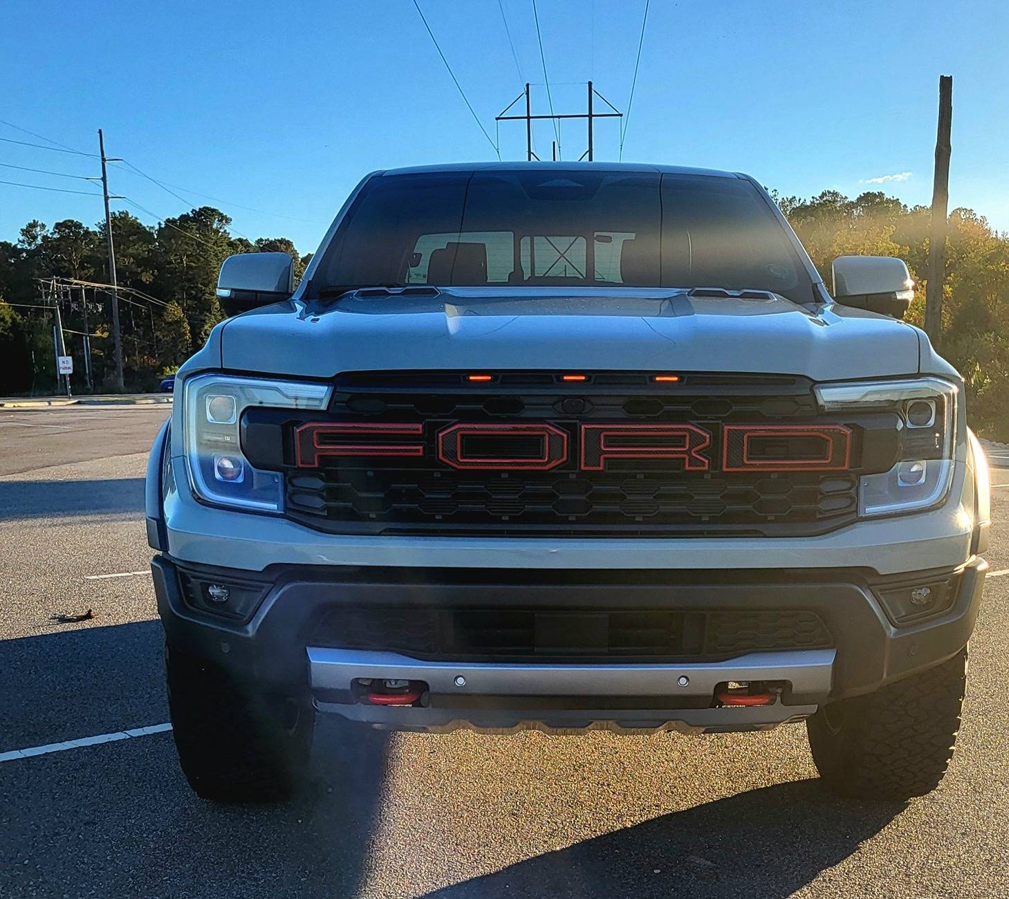 Ford Ranger Ford Accessories roof and tailgate spoiler + other exterior mods on Ranger Raptor 20241115_162758